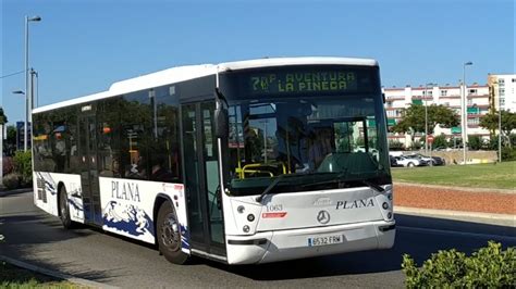 Autobús 1063 Plana Mercedes Benz Hispano Habit ex 2634 Alsa Autolineas