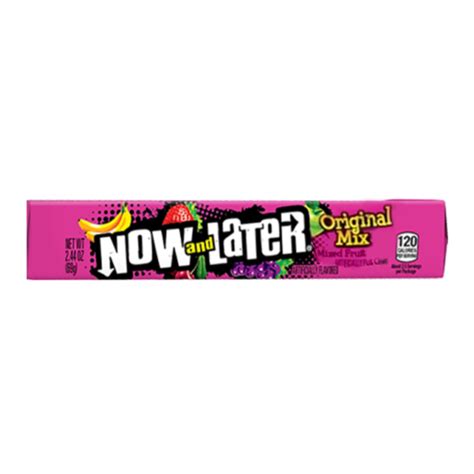 Now And Later The Longer Lasting Chew Original Mix Now 5 Flavours Mixed