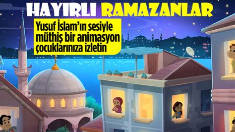 Ngiliz Sanat Yusuf Slam Dan Ramazan A Zel Animasyon Ramadan Moon