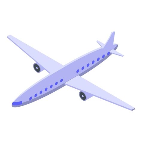 Premium Vector Airplane Icon Isometric Of Airplane Vector Icon For