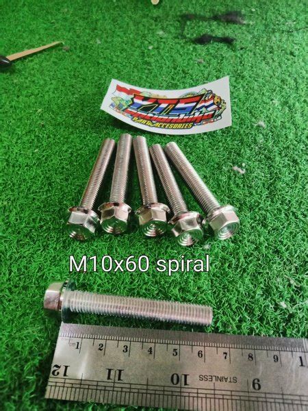 Jual Baut Probolt Stainless M X Model Spiral Biasa Dipakai Untuk