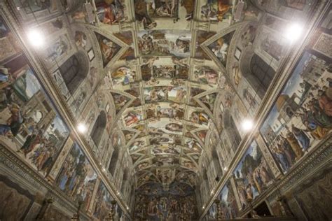 The Sistine Chapel's masterpiece frescoes have been digitized ...