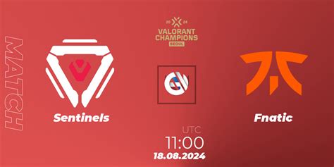 Sentinels VS Fnatic VALORANT Betting Tips, Stream, LiveScore, Results on EGW☕