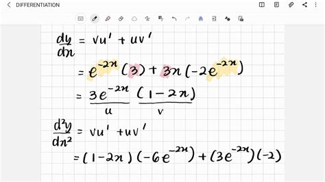 Differentiation Exponential Function 4 Tutorial 6 Of 9 Q2 Youtube