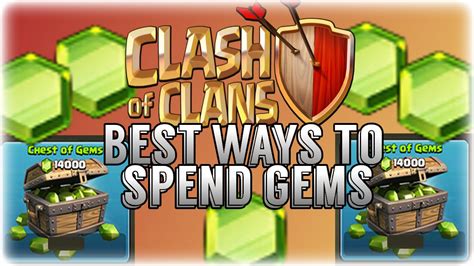 The Most Effective Ways To Spend Gems In Clash Of Clans YouTube