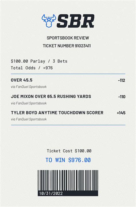 Bengals Vs Browns Same Game Parlay Picks Top Props To Back In Monday