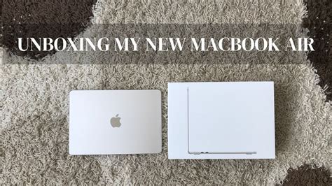 Unboxing The Latest M2 MacBook Air Starlight YouTube