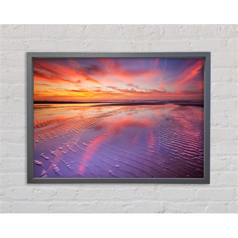 Haus Am Meer Gerahmtes Leinwandbild Perfect Reflections Wayfair De