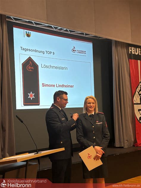 Hauptversammlung Der Freiwilligen Feuerwehr L Wenstein Fa Schock