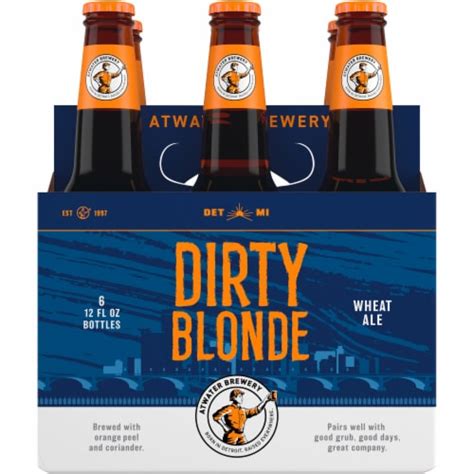 Atwater Dirty Blonde Wheat Beer Bottles 6 Bottles 12 Fl Oz Kroger