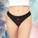 Kiss Me Under The Mistletoe Xmas Thong Trendy Comfortable Panties Sexy Women S Lingerie Soft