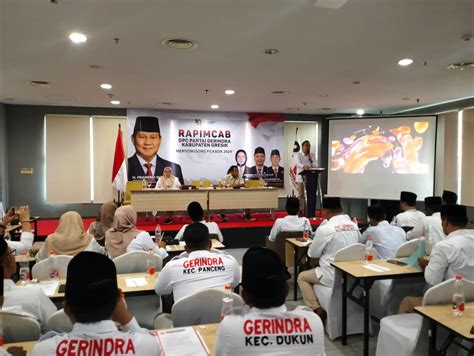 Satu Suara Pac Gerindra Se Kabupaten Gresik Dukung Dokter Alif Maju