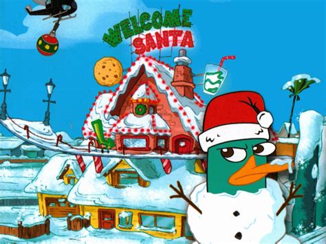 Phineas and Ferb Christmas - Phineas and Ferb Wallpaper (31450140) - Fanpop