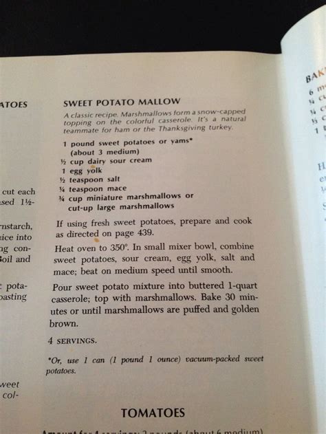 Sweet Potato Mallow Recipe