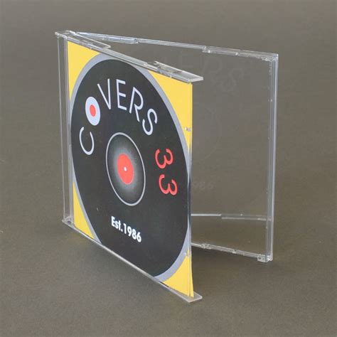 CD Jewel Album Case – Clear Pack of 20