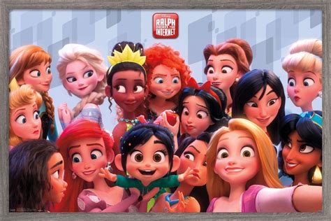 Disney Wreck It Ralph: Ralph Breaks The Internet - Princess Poster | eBay