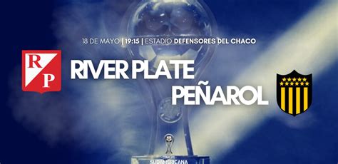 River Plate De Asunción Peñarol Por Copa Sudamericana Día Hora