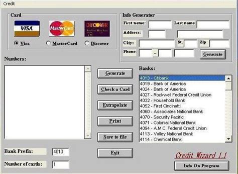 ~>~Fun~>~For~>~Masti~>~: Credit Card Generator With Cvv2 Id Cvc2 Generator