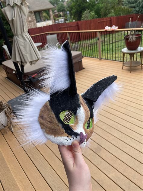 Maine Coon Cat Therian Mask Etsy