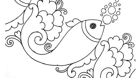 Fish Design Embroidery Pattern