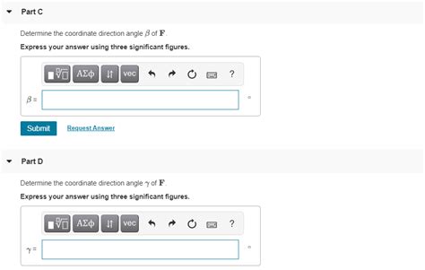 Solved Review Express Force F As A Cartesian Vector Figure Chegg