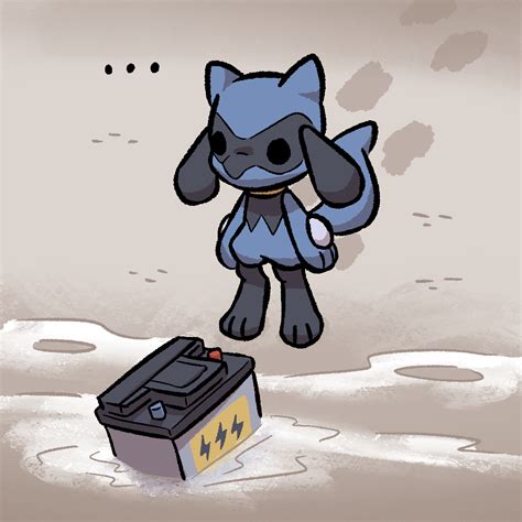 284289 Safe Artist Advosart Fictional Species Mammal Riolu