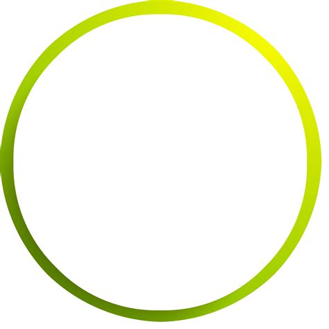 Green Circle Transparent Background