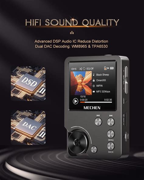 Mua MP3 Player MECHEN Lossless DSD High Resolution Portable Digital