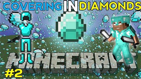 Getting Full Diamond Armor And Tools Minecraft Survival Series