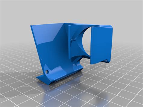 Free 3d File Simple E3d V6 Fan Duct Part Cooling Fan・3d Printing