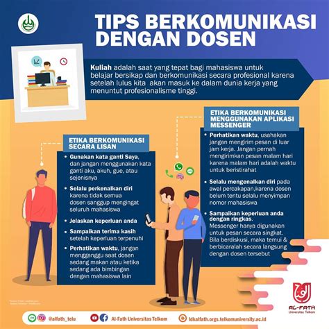 TIPS BERKOMUNIKASI DENGAN DOSEN LDK Al Fath Telkom University