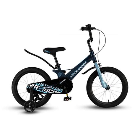 Велосипед Детский Maxiscoo SPACE Стандарт 16'' Матовый Ультрамарин ...