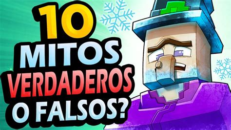 Mitos De Minecraft Verdad O Falso Youtube