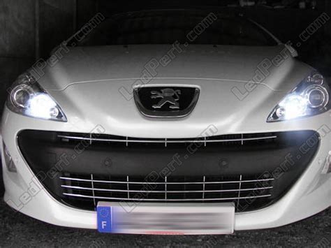 Pack Of Sidelight And Daytime Running Light Leds For Peugeot 308 Drl