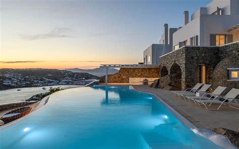 Luxury Villa Calypso In Mykonos Agios Lazaros Mykonos Island Greece