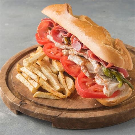 Easy Spanish Sandwich Recipe El Serranito Visit Southern Spain