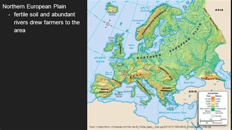 North European Plain Map