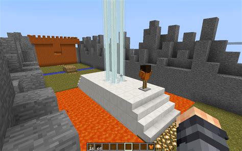 Minecraft Java Edition Minecraft Commands How To Make A Beacon Beam