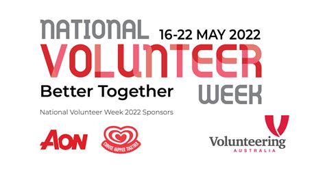 National Volunteer Week Volunteering Australia