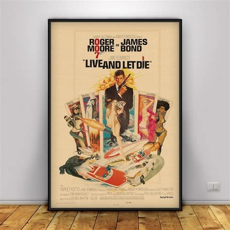 James Bond Poster Etsy