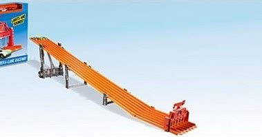 Hot Wheels Super 6-Lane Raceway Playset With Vehicles