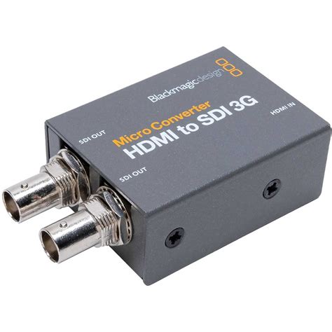 Blackmagic Design Micro Converter Hdmi To Sdi G With Power Supply