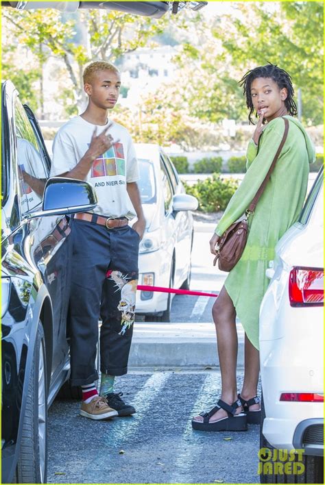 Jaden And Willow Smith Enjoy Some Brother Sister Bonding Time Photo