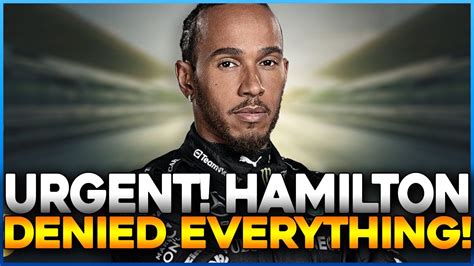 URGENT HAMILTON DENIED EVERYTHING THEY SAID ABOUT HIM F1 News Today