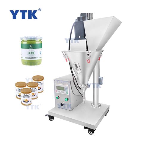 Semi Automatic Auger Powder Filling Machine Flour Coffee Milk Protein