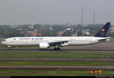 Aircraft Photo Of Hz Ak Boeing Er Saudia Saudi Arabian