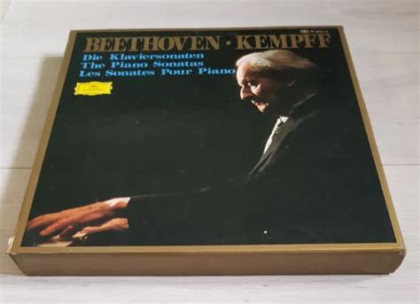 COFFRET LOT DE 11 Lp vinyles Sonates pour piano complètes Beethoven