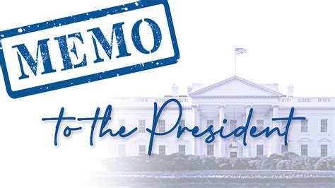 Memo To The President A Bold Agenda For The Washington Summit How To