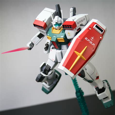 GUNDAM GUY HGUC 1 144 RGM 86R GM III Painted Build W Gundam Head