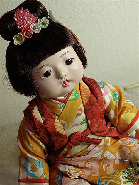 17 Best images about Japanese Dolls on Pinterest | Girl dolls, Antiques and Composition